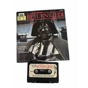 11. Vintage Star Wars Return of the Jedi 1983 Children's Book and Cassette Tape